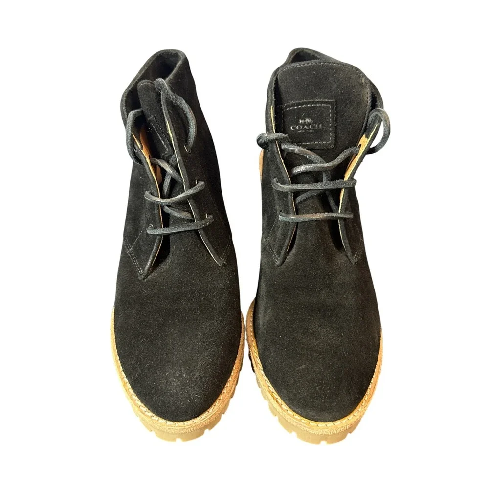 COACH  ‎    SIZE 6            Short boots black Q6403